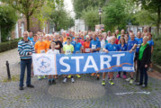 Testlauf für den Berglauf am 16. August