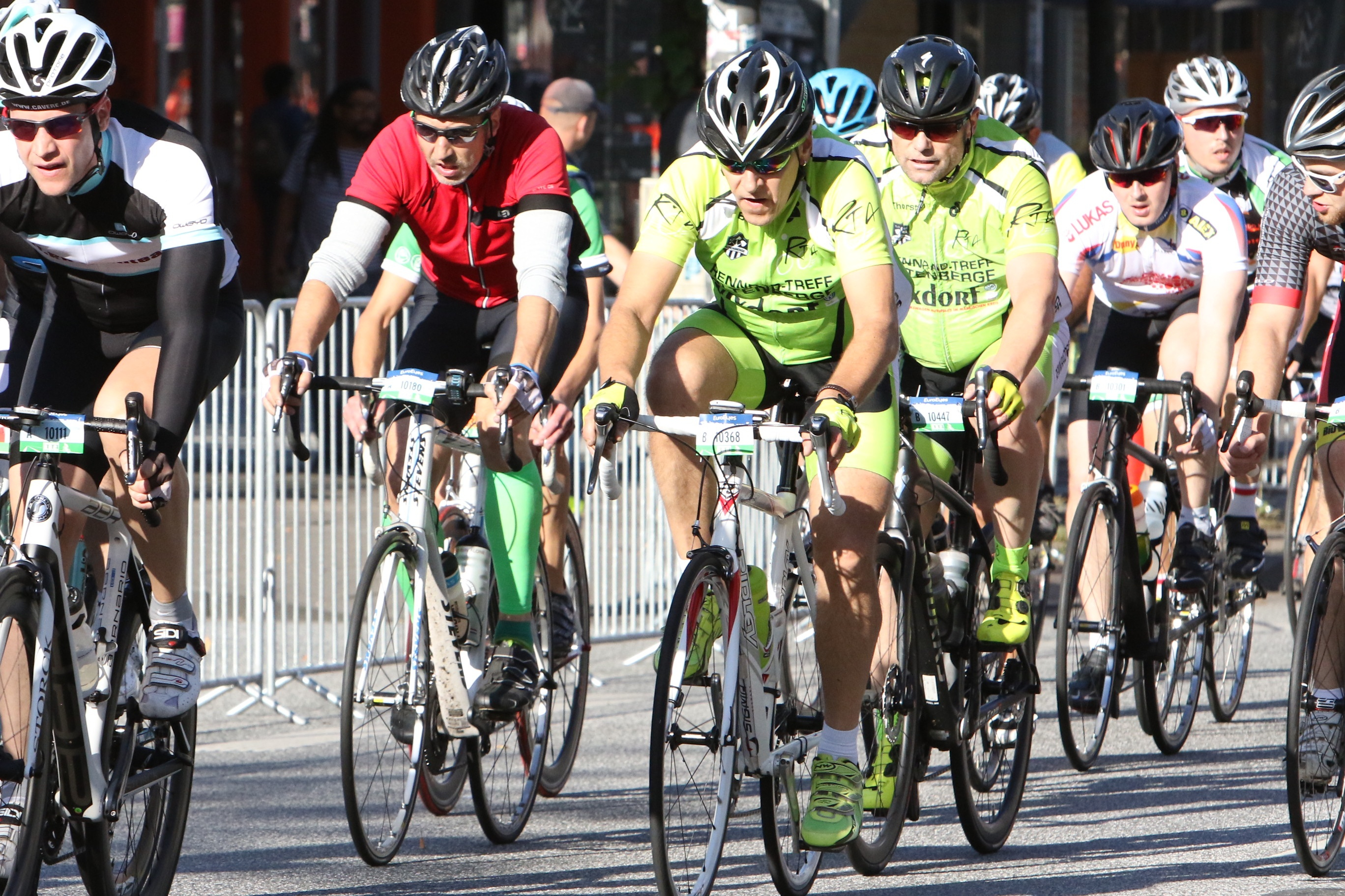 RTA Fahrer auch in Hamburg bei den Cyclassics vertreten