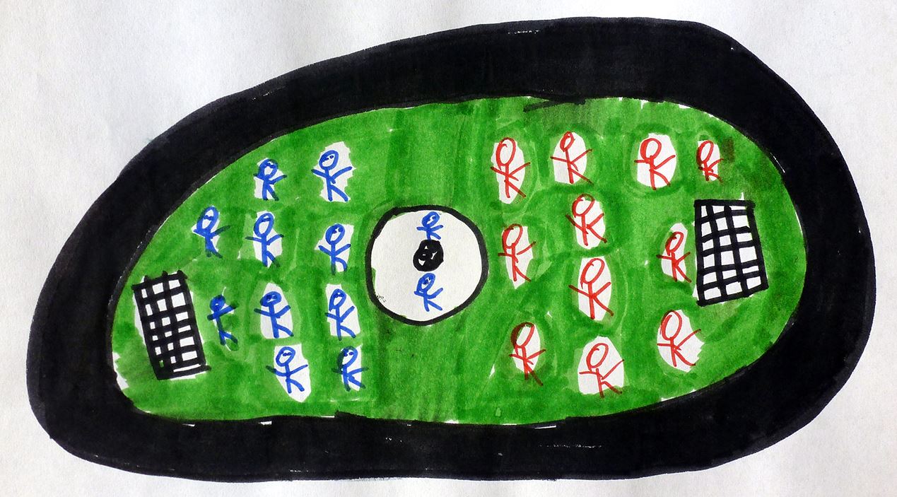 Auch in diesem Schuljahr gibt es wieder Fußball für Vorschulkinder