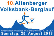 Altenberger Volksbank-Berglauf am Samstag – Verkehrsbehinderungen möglich