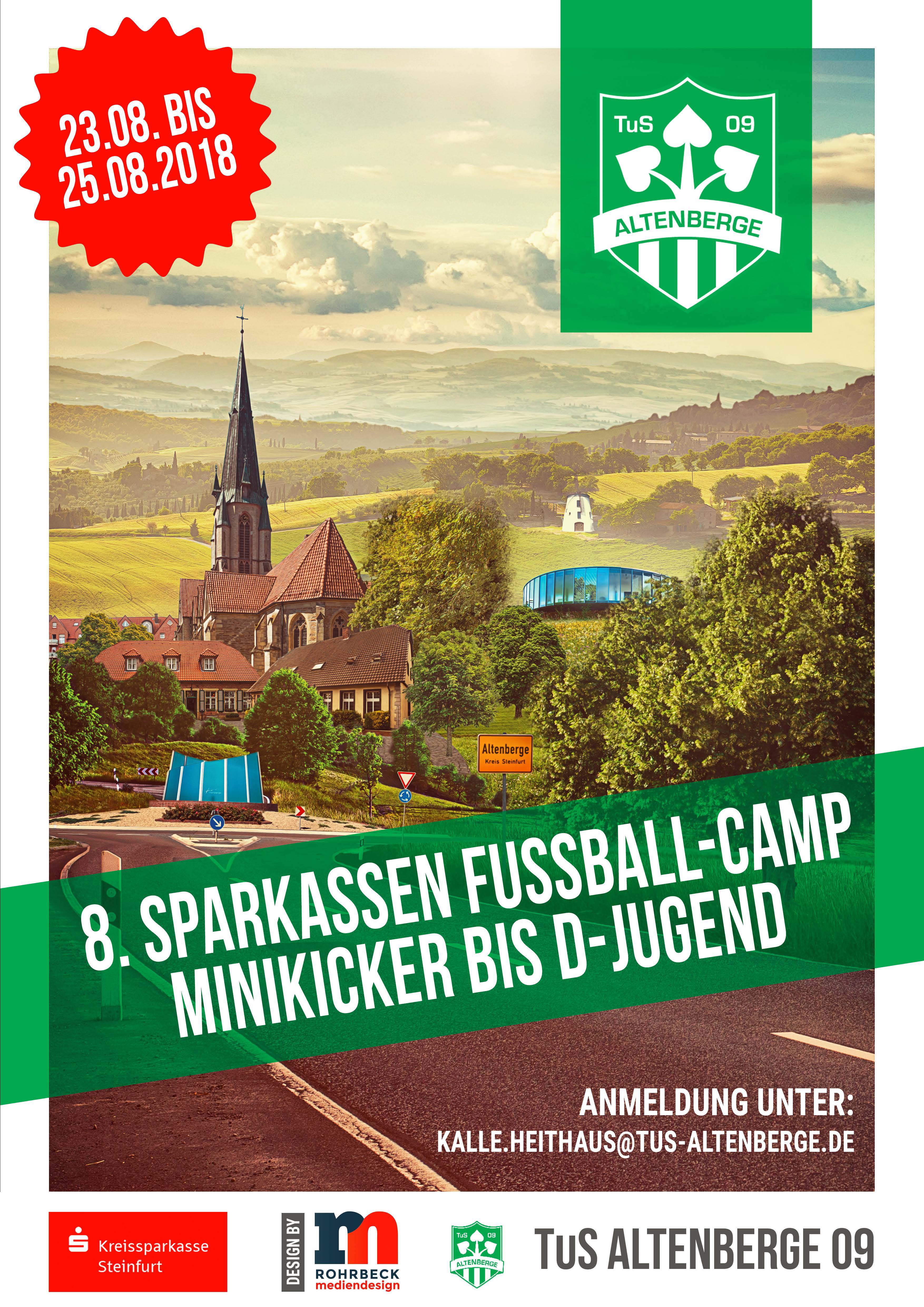 8. Sparkassen Fussballcamp 2018