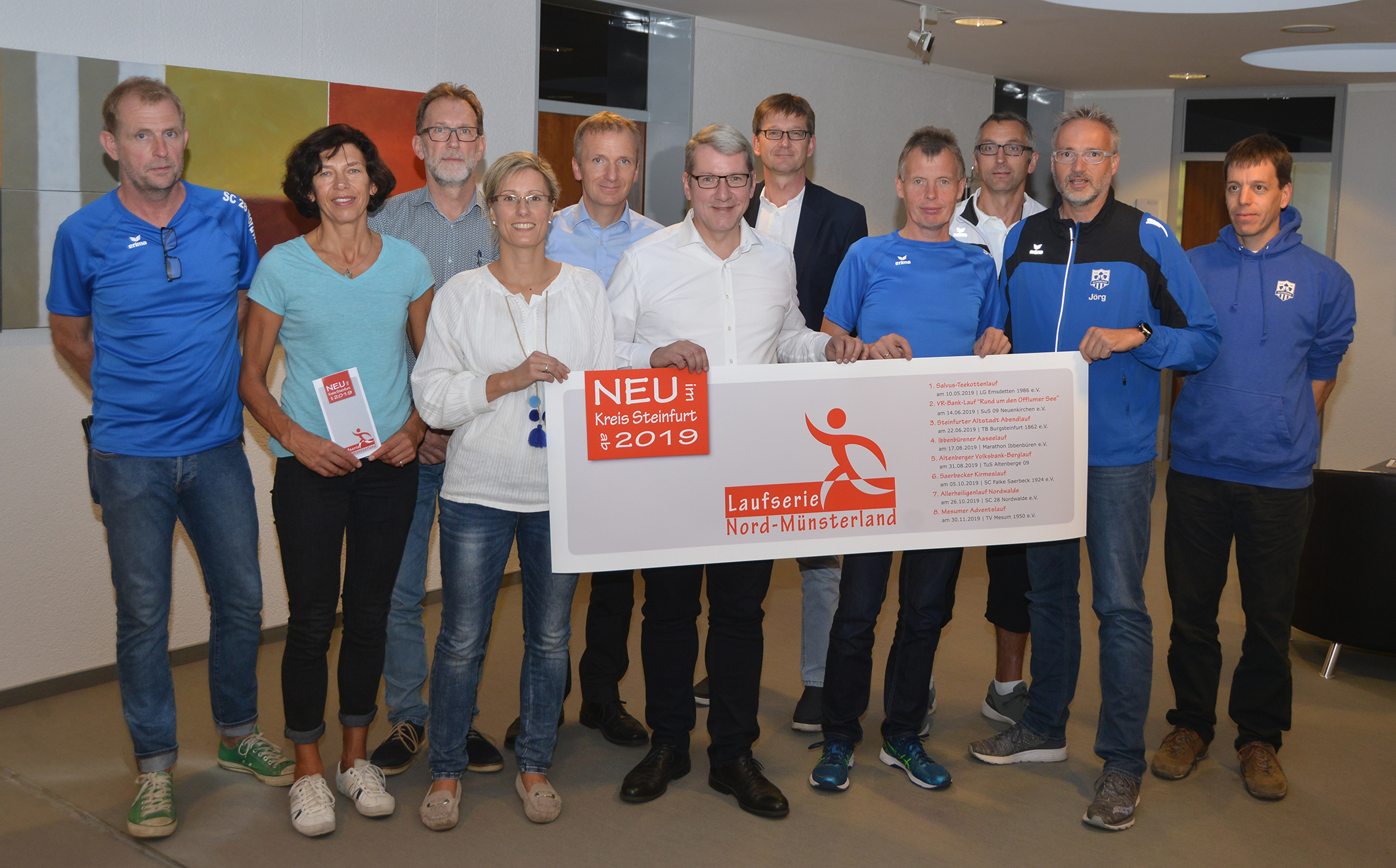 Laufserie Nord-Münsterland geht 2019 an den Start