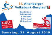 Testlauf mit Zeitnahme am 20. August 2019