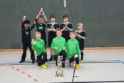 TUS-U10 verabschiedet sich mit einem zweiten Platz von der Hallensaison