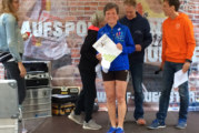 Barbara Laubrock mit 1. AK-Platz beim ZFS-Citylauf in Münster