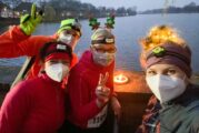 Weihnachtlich geschmückt beim Advents-Aaseelauf, 2 Altersklassensiege für den TuS Altenberge