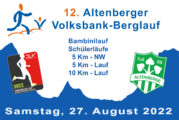 12. Altenberger Berglauf am 27. August 2022