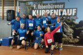Die Laufabteilung beim 9. Ibbenbürener Klippenlauf