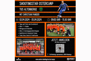 Fußball Ostercamp in Altenberge mit Christian Pander