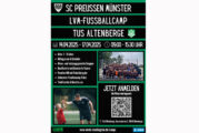 Preußen Münster Fußball Camp beim TuS Altenberge zu Gast