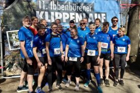 Viel Spaß und gute Zeiten beim Klippenlauf in Ibbenbüren