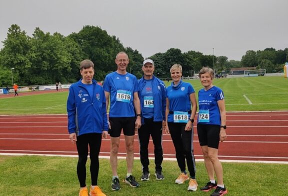 Laufabteilung beim 1. SV Greven Deichlauf
