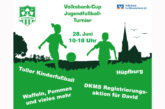 Volksbank Cup & DKMS Registrierungsaktion