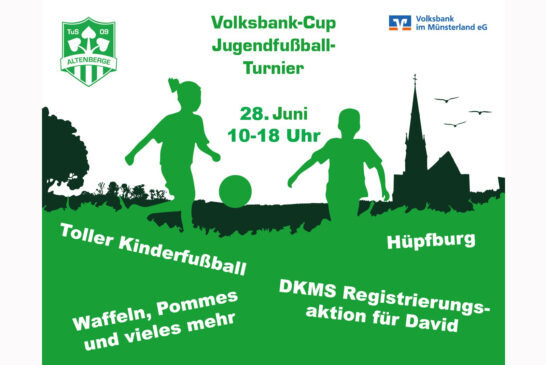 Volksbank Cup & DKMS Registrierungsaktion