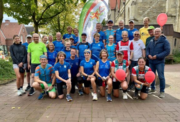14. Münsterland Sternlauf – Die Laufabteilung begleitet Benefizlauf für die Kinderkrebshilfe