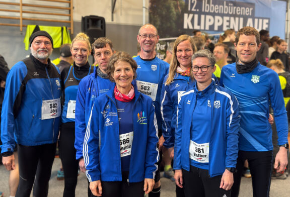Ibbenbürener Klippenlauf: Einen 1. und 3. Altersklassenplatz für die Laufabteilung