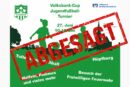 Viel zu hohe Temperaturen - Volksbank Cup abgesagt!