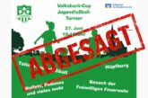 Viel zu hohe Temperaturen - Volksbank Cup abgesagt!