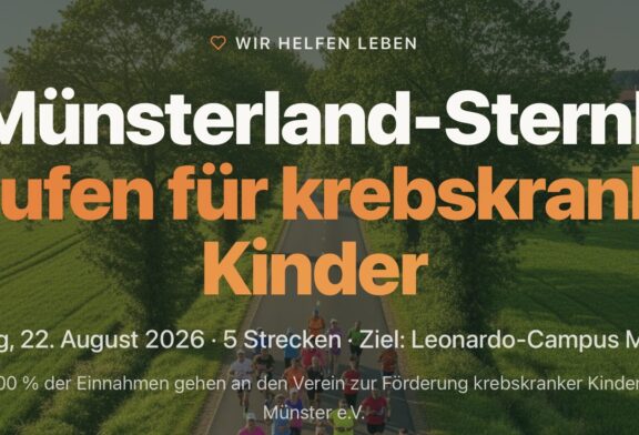 15. Münsterland Sternlauf - Anmelden und dabei sein!
