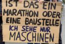 Nieseliger Spaß beim Münster Marathon