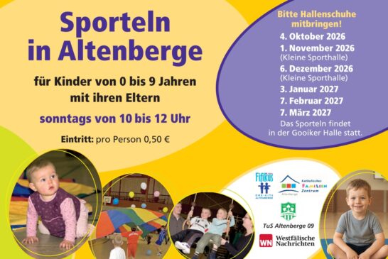 Sporteln - es geht wieder los!