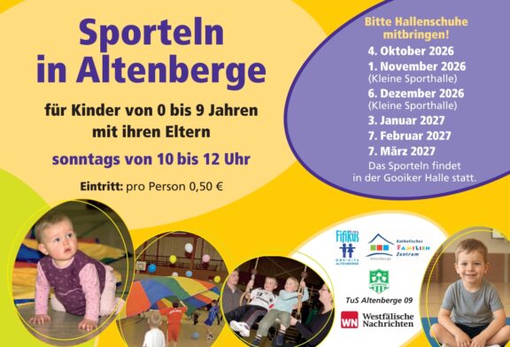 Sporteln - es geht wieder los!