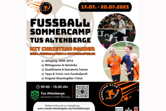 Fußball Sommercamp in Altenberge
